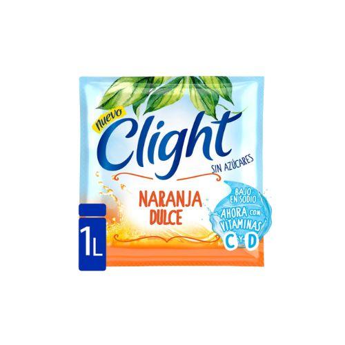 Jugo CLIGHT Naranja Dulce x 8grs.